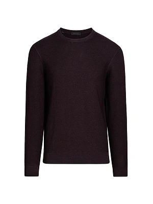 COLLECTION Garment-Dyed Crewneck Sweater