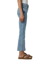 Callie Boot-Cut Crop Jeans