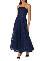 Miller Floral Mesh Maxi Dress