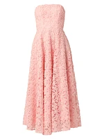 Miller Floral Mesh Maxi Dress