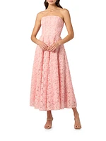 Miller Floral Mesh Maxi Dress