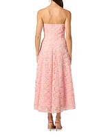 Miller Floral Mesh Maxi Dress
