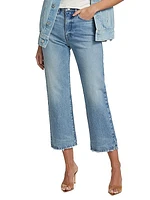 Le JaneHigh-Rise Straight Crop Jeans