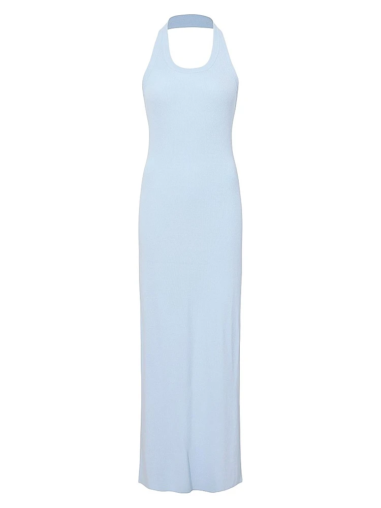Meryl Halter Column Gown