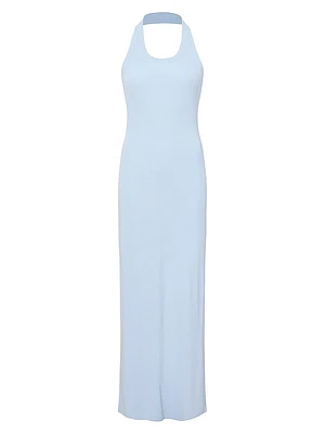 Meryl Halter Column Gown