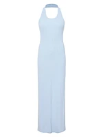 Meryl Halter Column Gown