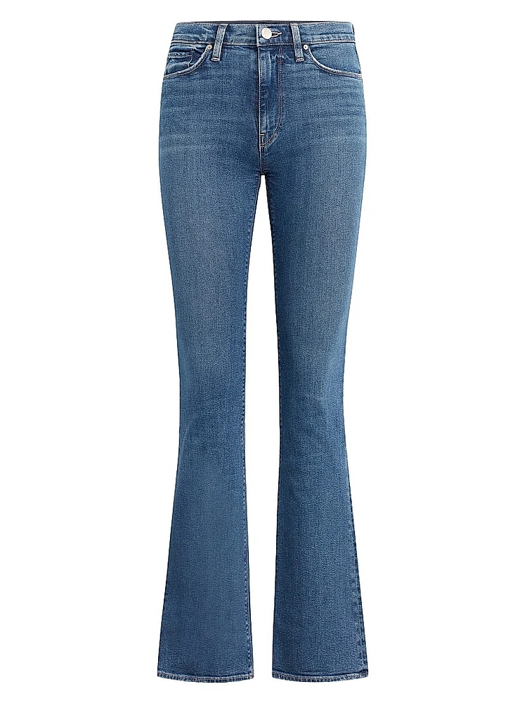 Barbara High-Rise Boot-Cut Jeans
