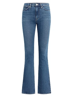 Barbara High-Rise Boot-Cut Jeans