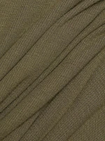 Fitted Rib-Knit Minidress