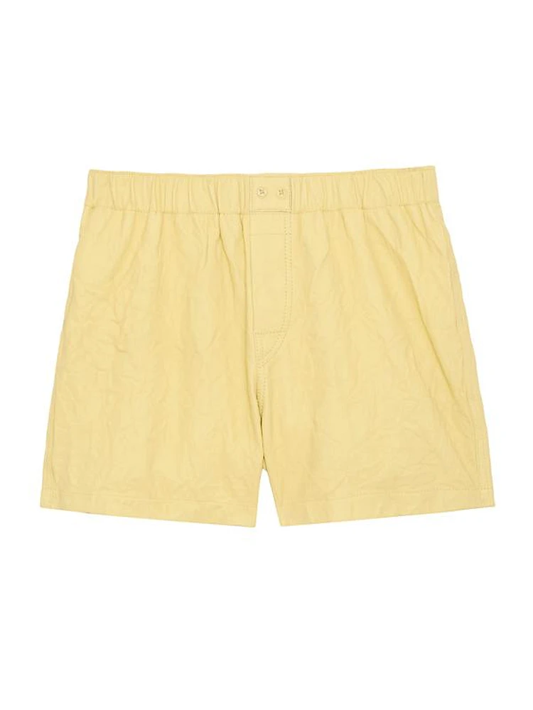 Pax Leather Shorts