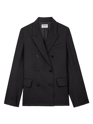 Vaena Double-Breasted Blazer