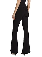 Wirra Pleated Flared Pants