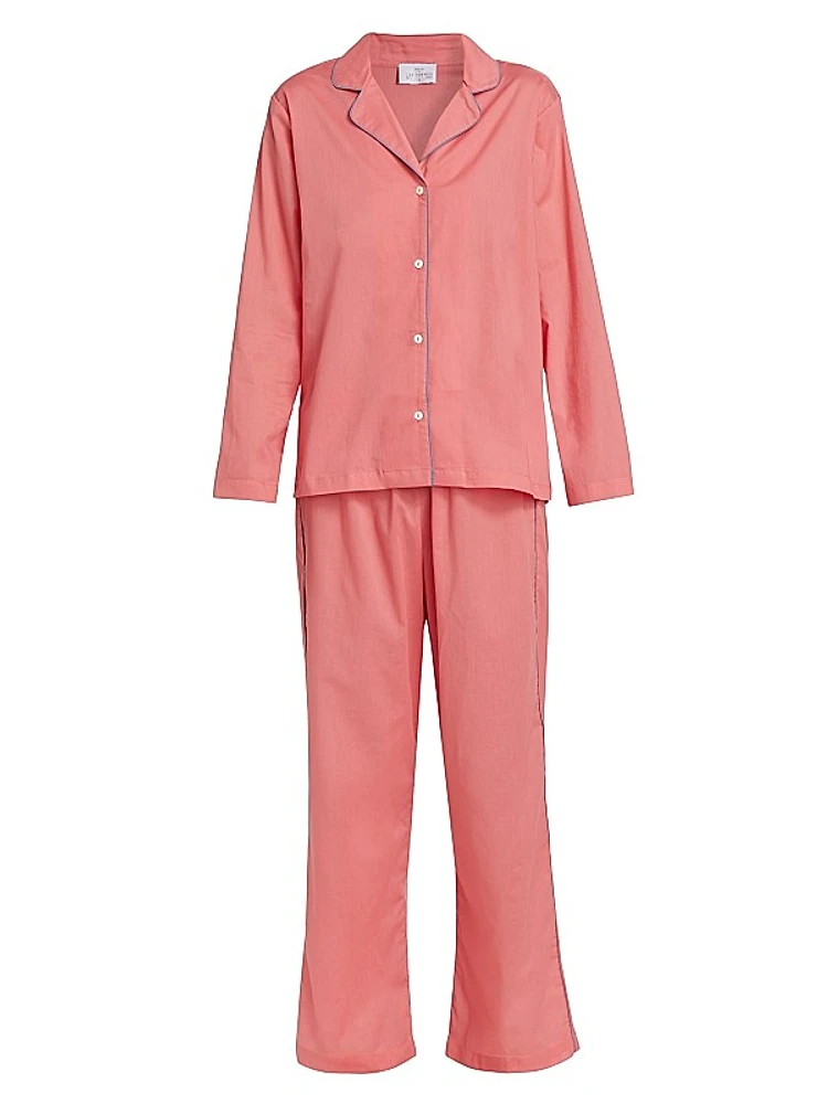 Sport Cotton Long 2-Piece Pajama Set