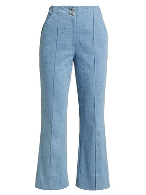 Kean Crop Denim Pants