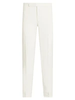 Gregory Silk & Linen-Blend Trousers