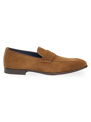 Taylor Suede Penny Loafers
