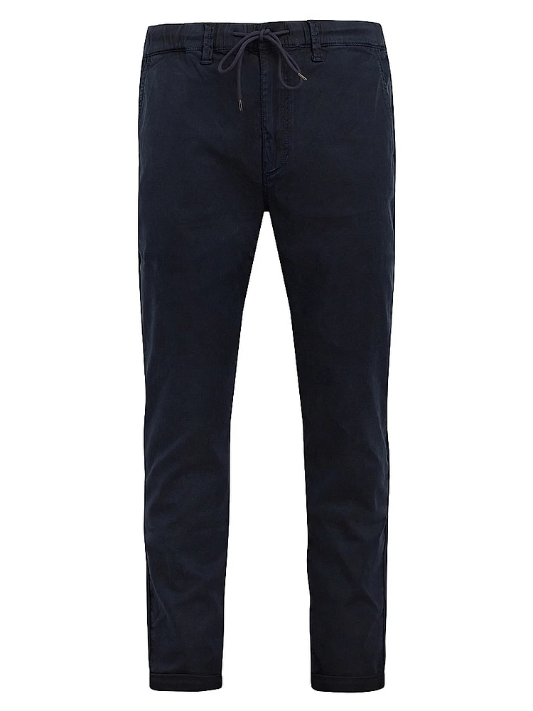 Laird Drawstring Straight-Leg Pants