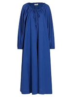 Salma Drawstring A-Line Maxi Dress