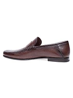Paine Tumbled Leather Loafers