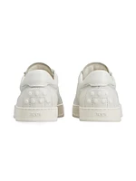 Allacciata Cassetta Leather Sneakers