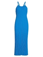 Vida Rib-Knit Midi-Dress