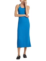 Vida Rib-Knit Midi-Dress