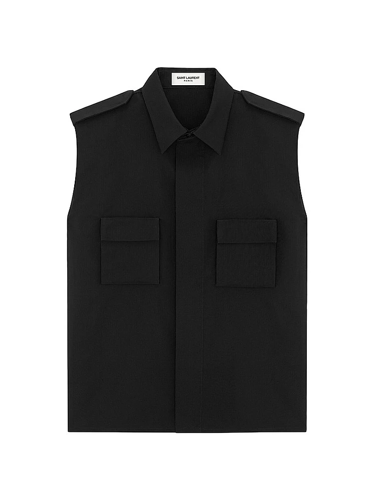 Saharienne Vest Faille