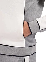 Hooded Zip Jogging Blouson