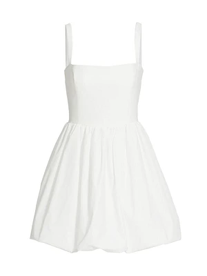 Christine Bubble-Hem Minidress