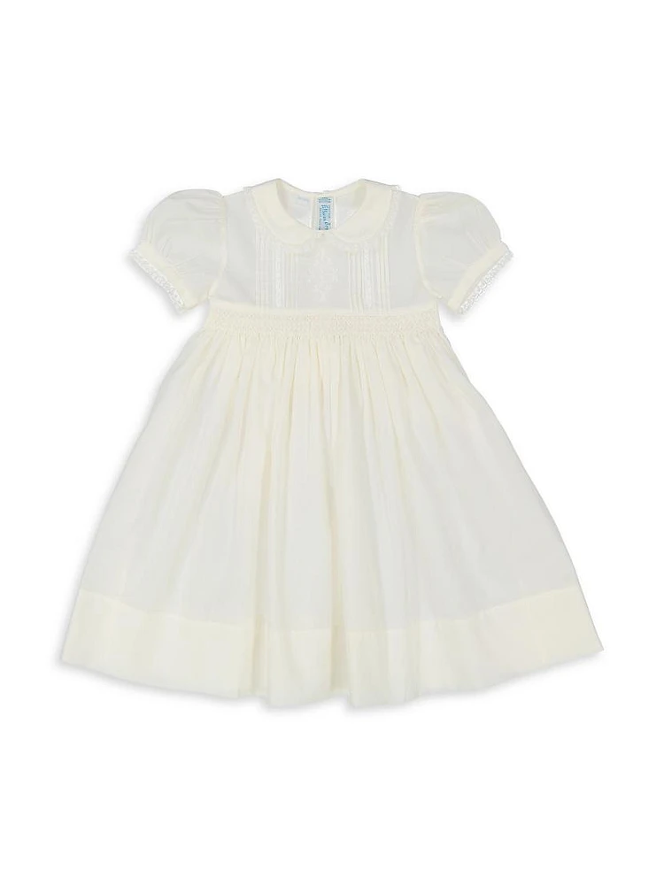 Baby Girl's, Little Girl's & Girl's Flower Puff-Sleeve Dress