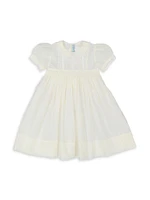 Baby Girl's, Little Girl's & Girl's Flower Puff-Sleeve Dress
