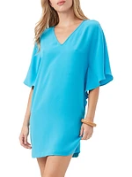 Country Club Crepe Minidress