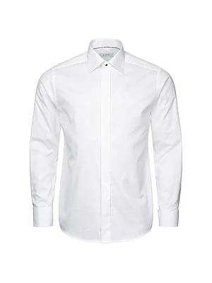 Slim Fit Twill Dobby Evening Shirt