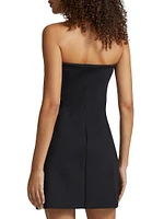 Neoprene Tube Minidress