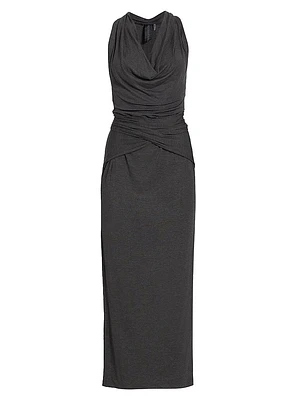 Neeta Tie-Front Maxi Dress