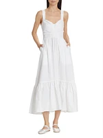 Lilah Cotton Midi-Dress