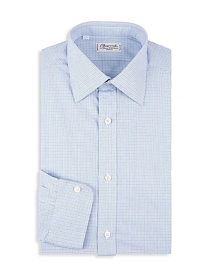 Check Cotton Dress Shirt