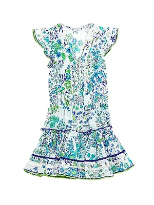 Little Girl's & Girl's Anais Floral Minidress