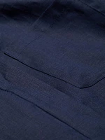 Louisa Linen Belted Shirtdress