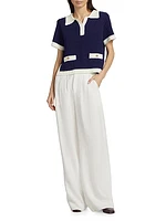 Dane Boxy Knit Polo