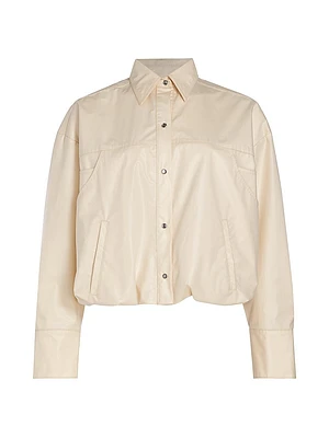 A Rainy Day Crop Jacket
