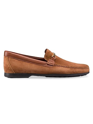 Suede Loafers