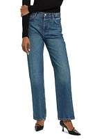 Abby High-Rise Straight-Leg Jeans