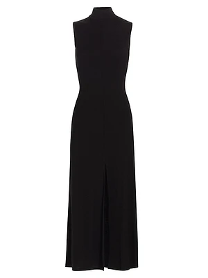 Axton Mock Turtleneck Midi-Dress