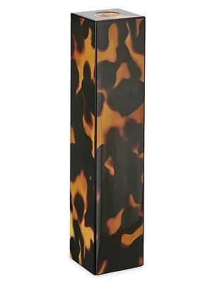 Faux Tortoise Candle Stick