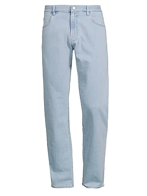 Stretch Straight-Leg Jeans