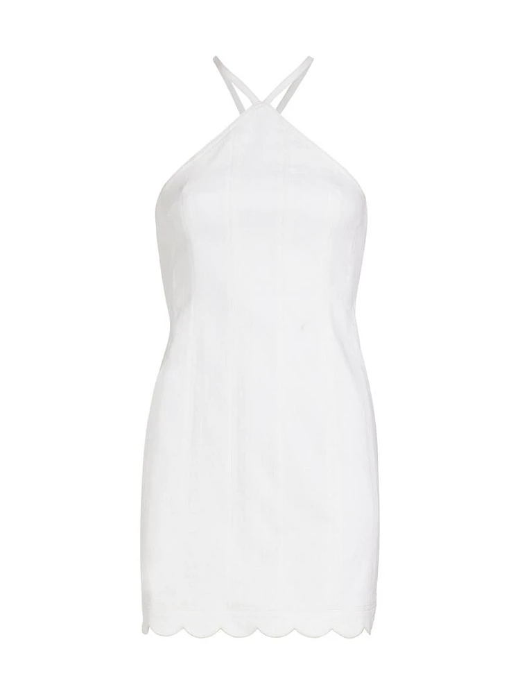 Hadley Halter Minidress