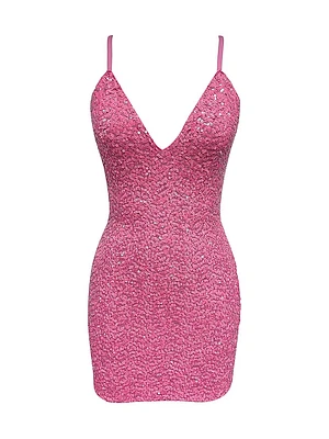 Kiernan Sequin-Embellished Minidress