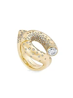 Oera 18K Yellow Gold & 1.66 TCW Diamond Loop Ring