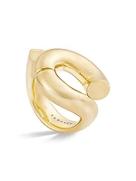 Oera 18K Yellow Gold Loop Ring